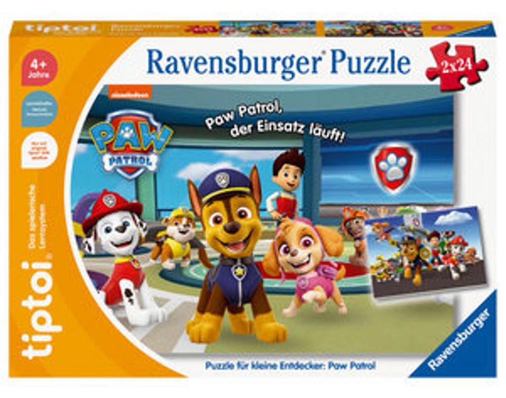 tiptoi Puzzle für kleine Entdecker: Paw Patrol - Obrázok produktu 