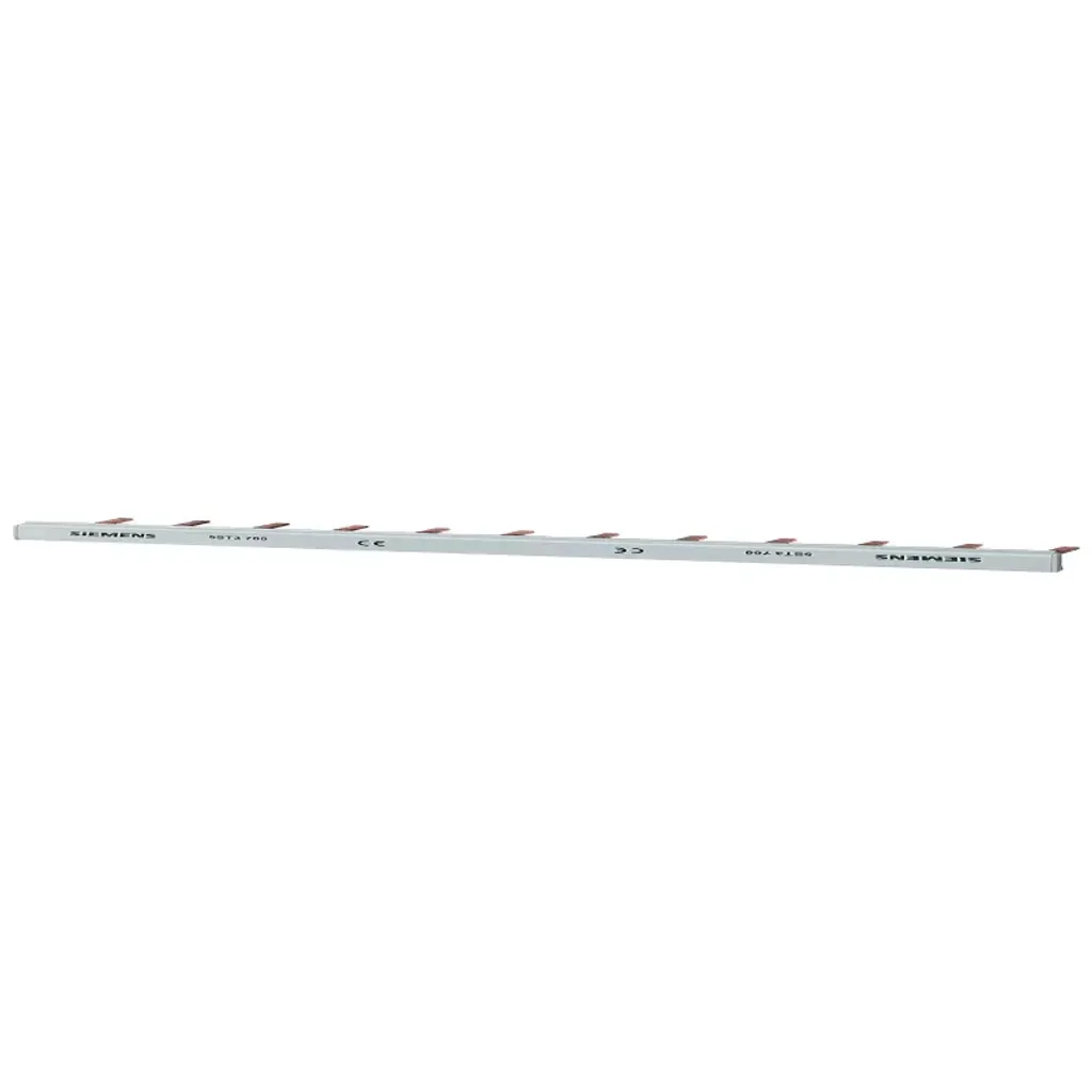Barre de pontage à broches Siemens 5ST3700 isolée pour 12 dispositifs
