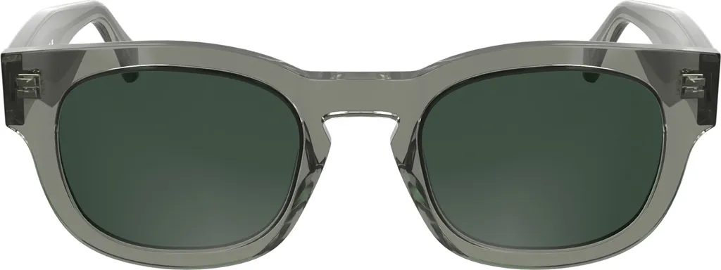 Lunettes de soleil anti-éblouissement en acétate gris : verres ronds femme
