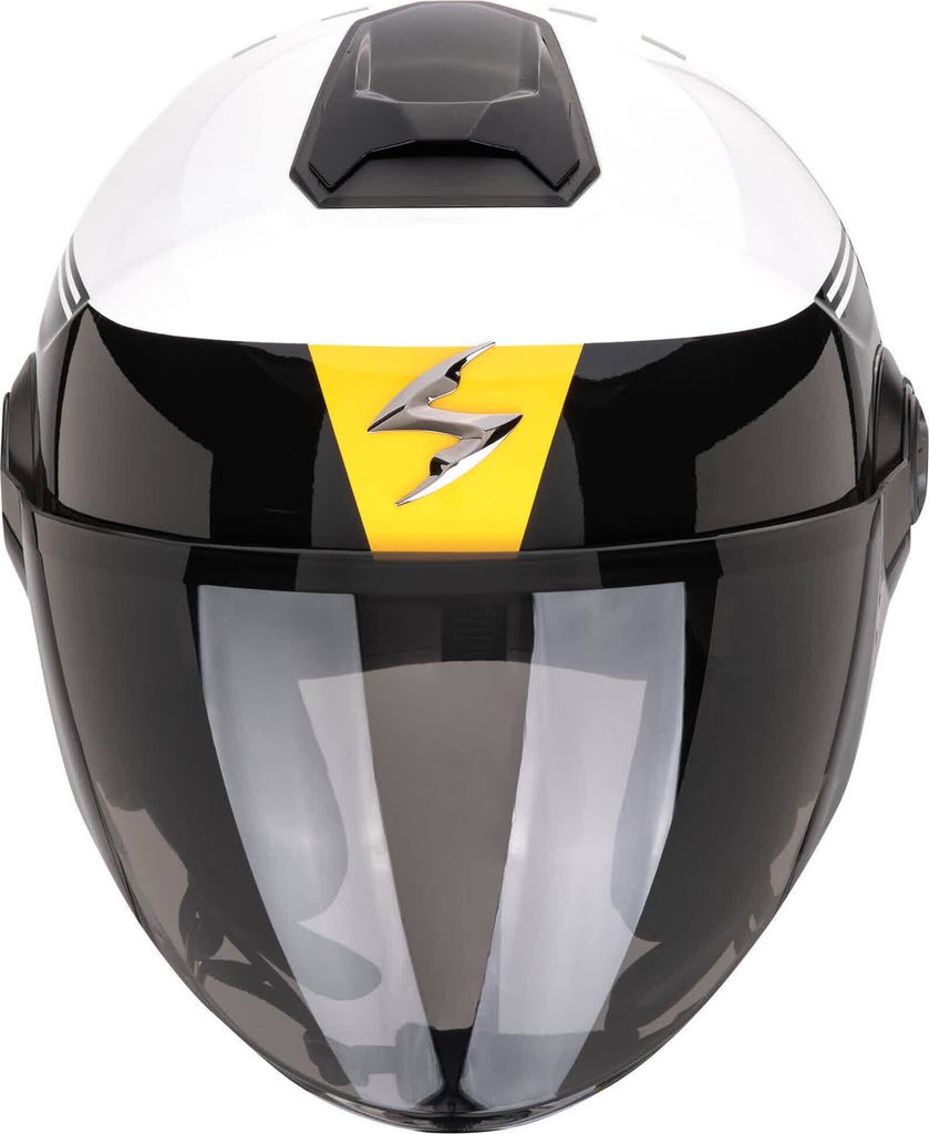 Jet Helm SCORPION EXO-CITY II JUVENTUS Weiß Schwarz Gelb größe S