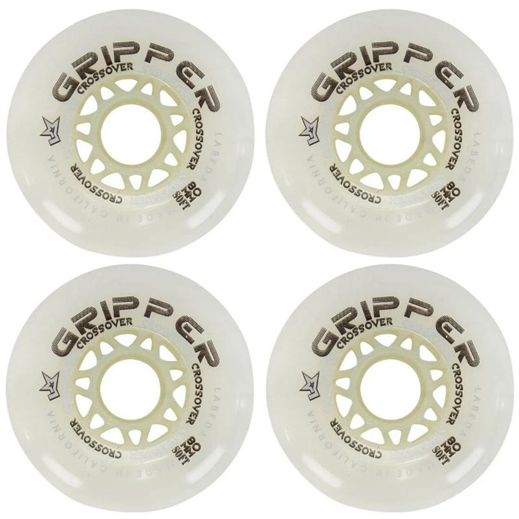 LABEDA Indoor Rolle GRIPPER Soft 4er-Set : 68mm 68mm Größe: 68mm