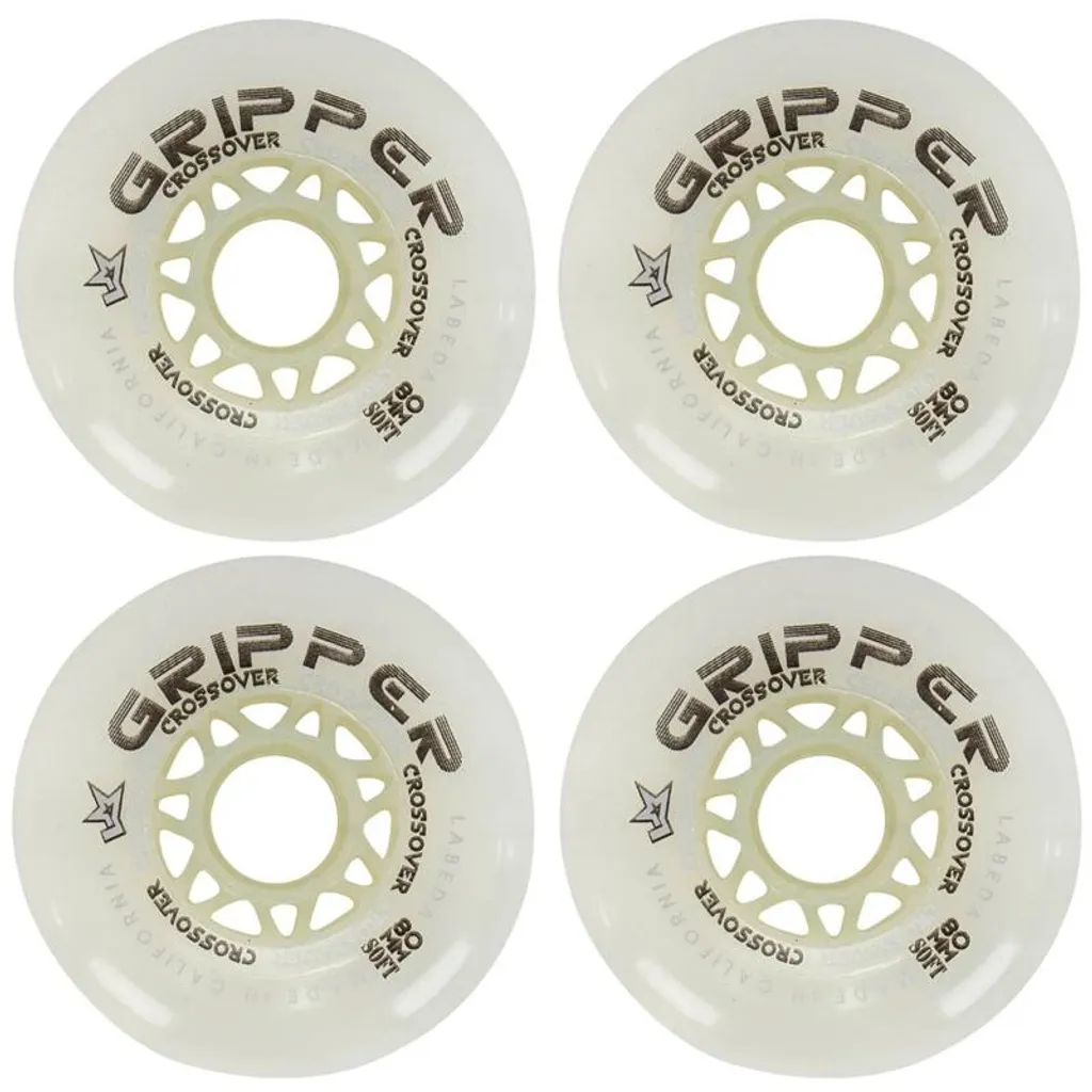 Roues de Roller Inline Hockey Labeda Gripper Soft Pack de 4 Unités