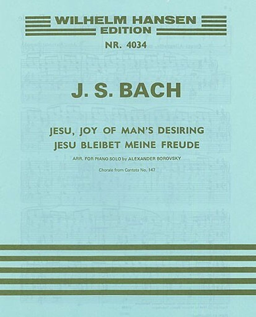 Jesu Joy of Man's Desiring for piano solo