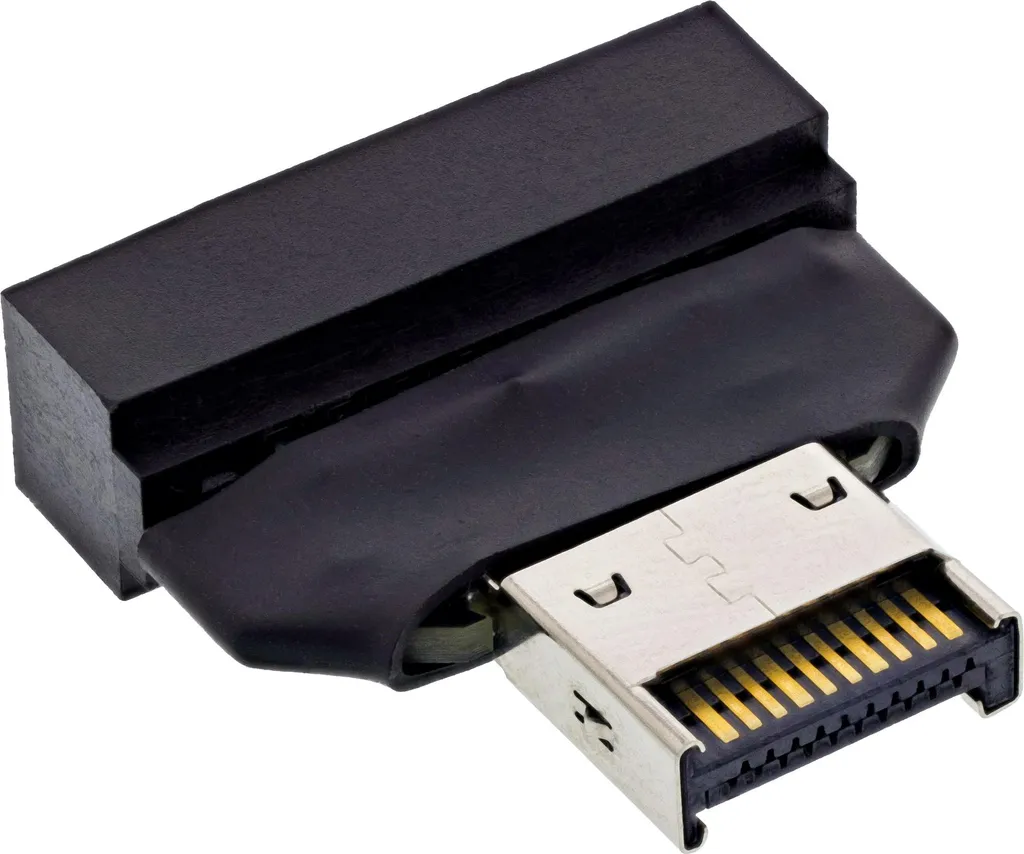 InLine Adaptateur USB 3.2 Type-E Key-A vers USB 3.0 Interne Carte Mère