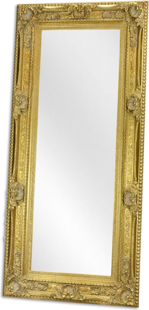 Spiegel 218x98cm Farbe gold Replikat Retro Design Dekoration