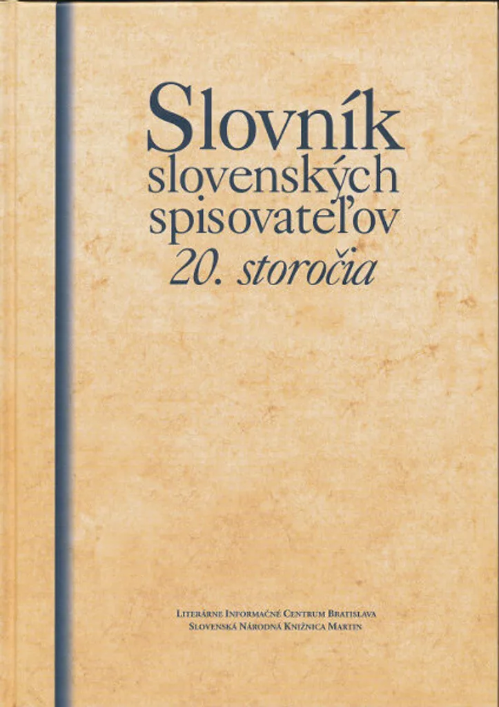 Trouvez tout sur les Écrivains Slovaques 20e s. - Guide Mat̕ovčík PDF