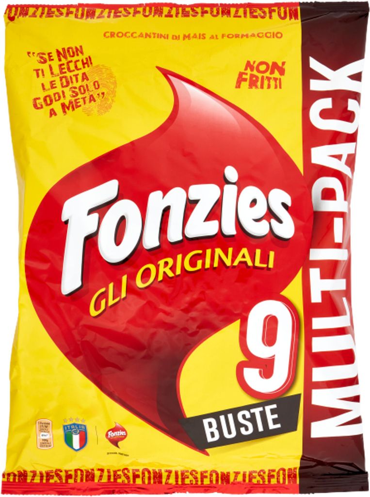 Fonzies Fromage, lot de 9 portions de 23,4 g Image du produit 