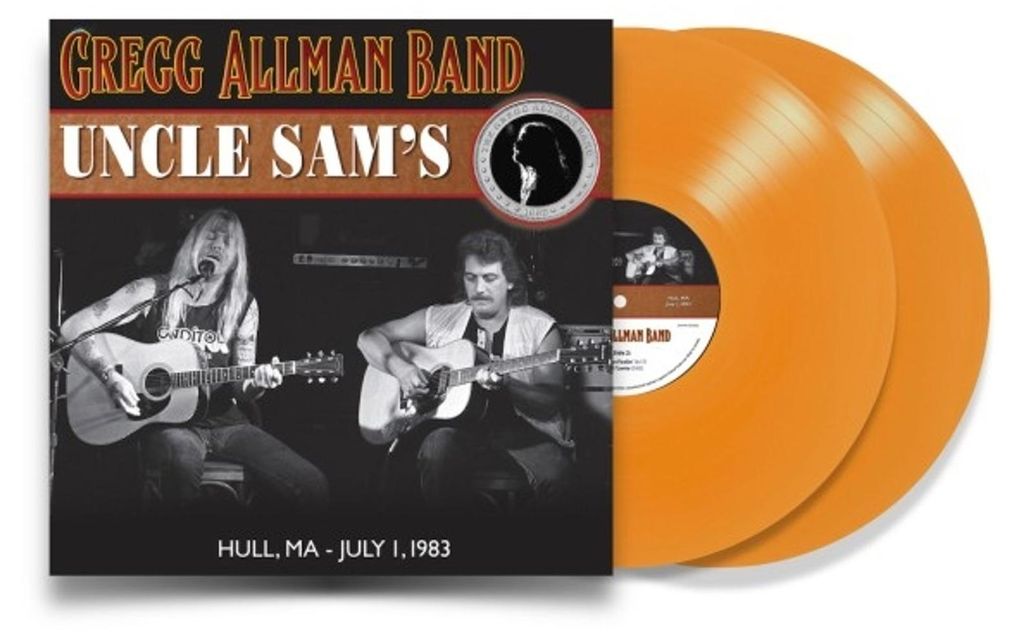 Gregg Allman: Live At Uncle Sams Hull, MA - July 1, 1983 (Limited Numbered Edition) (Trippy Tangerine Vinyl)