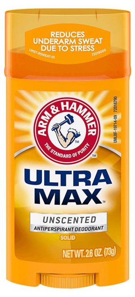 Ultra Max déodorant non parfumé A&H 73 g Image du produit 