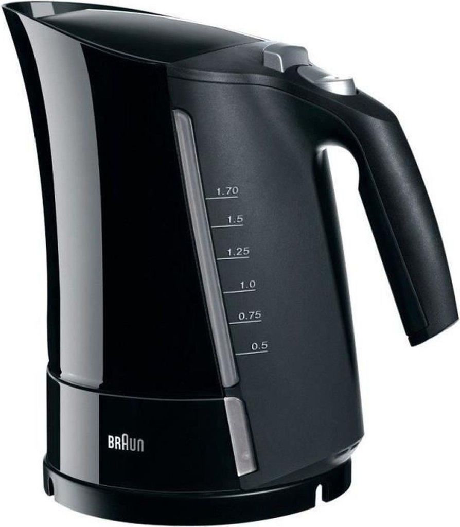 Braun Multiquick 5 WK 500 Wasserkocher 1,6 Liter schwarz Produktbild 