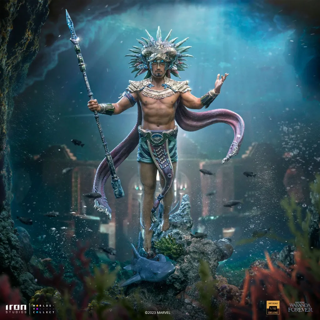 Statue Namor 27 cm : Qualité Musée pour Collectionneur exigeant - 12