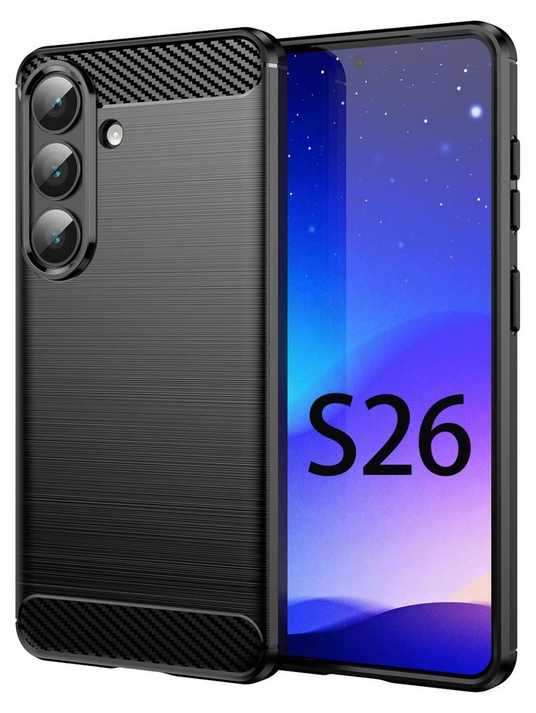 Carbon Hülle für Samsung Galaxy S26 in Bumper Produktbild 