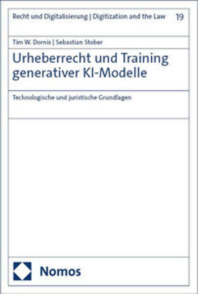 Urheberrecht und Training generativer KI-Modelle
