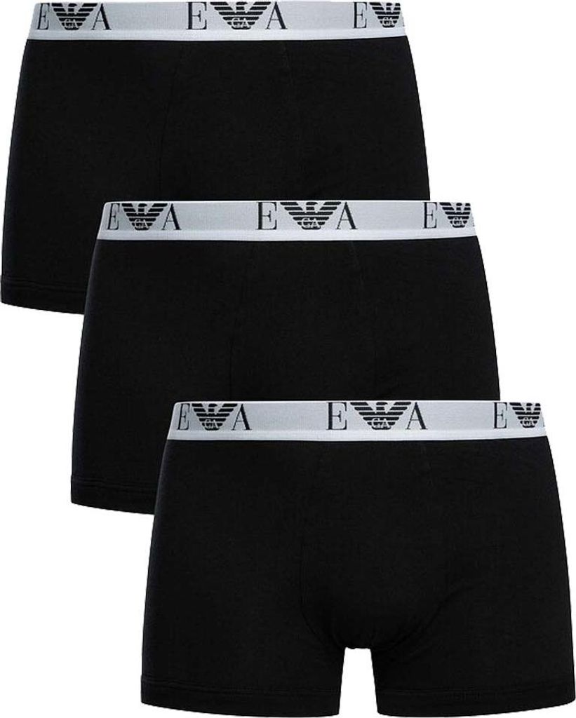Emporio Armani Herren Boxershorts 3er Pack | Trunk Bold Produktbild 