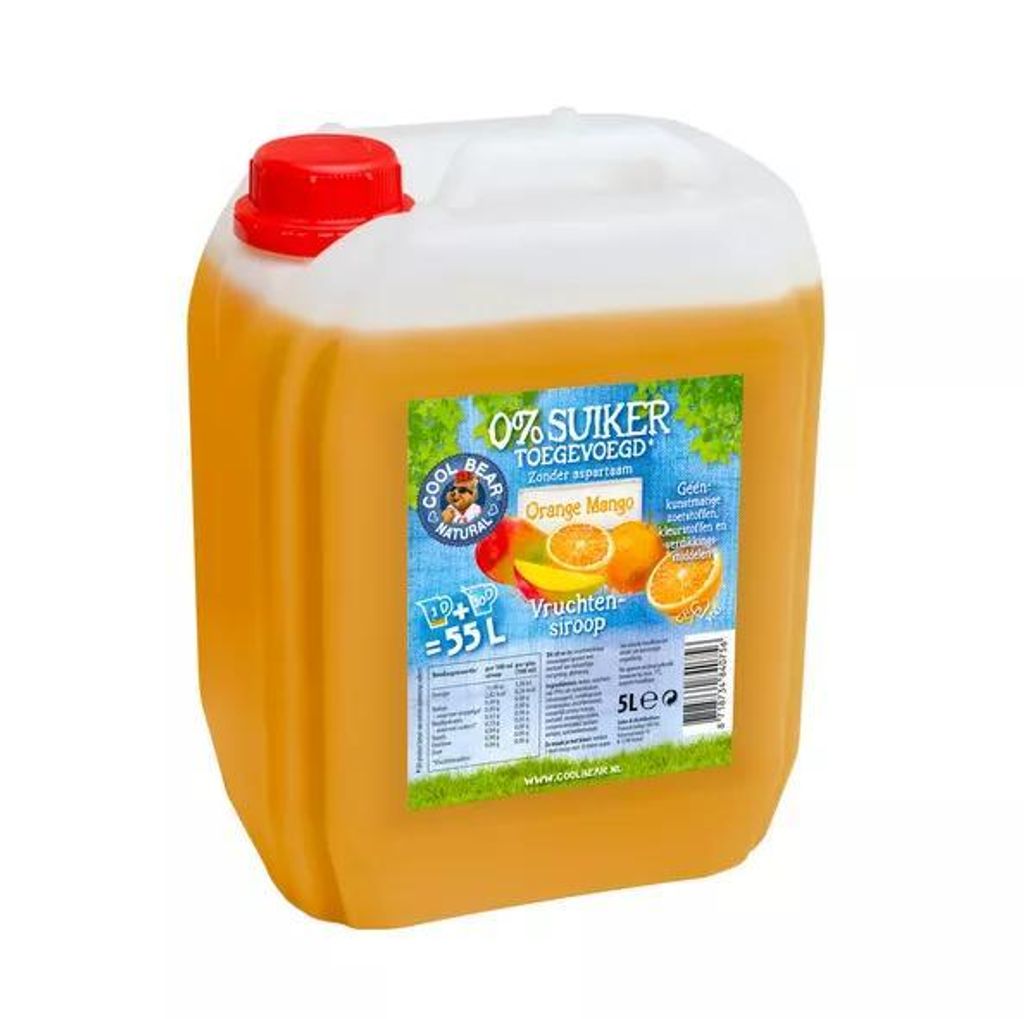 Cool Bear Sinaasappel Limonade Froop (5 Liter)