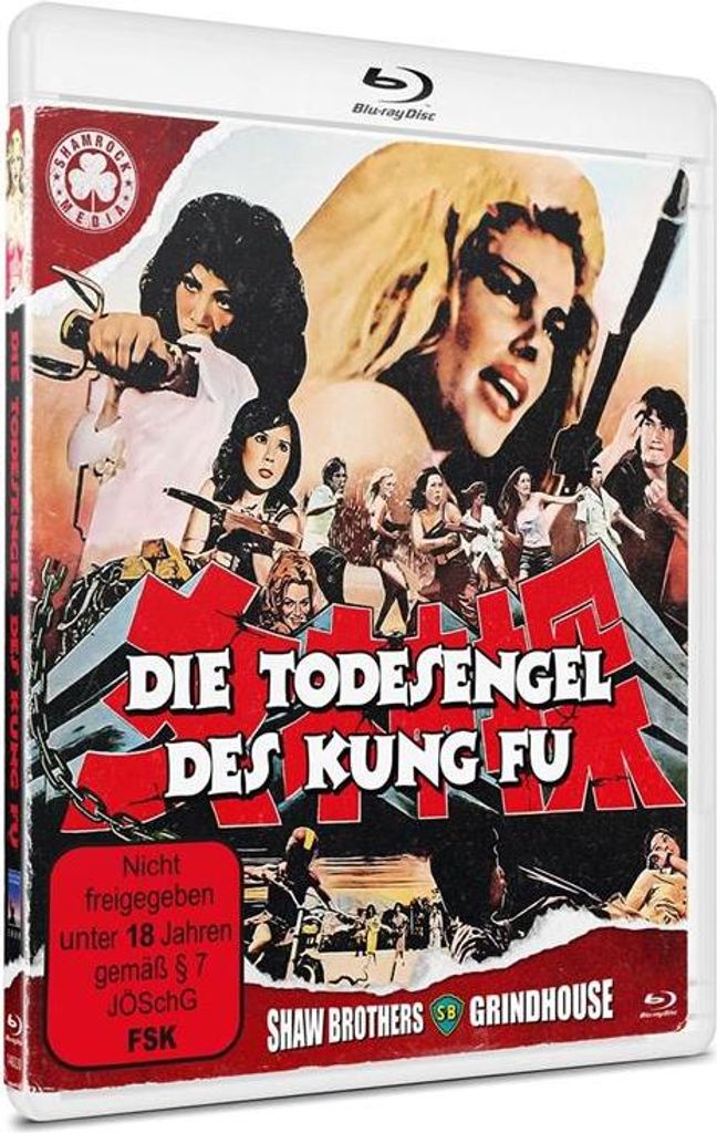 Die Todesengel Des Kung Fu - Cover A - Bd - 375 Media - (Blu-ray Video / Eastern)