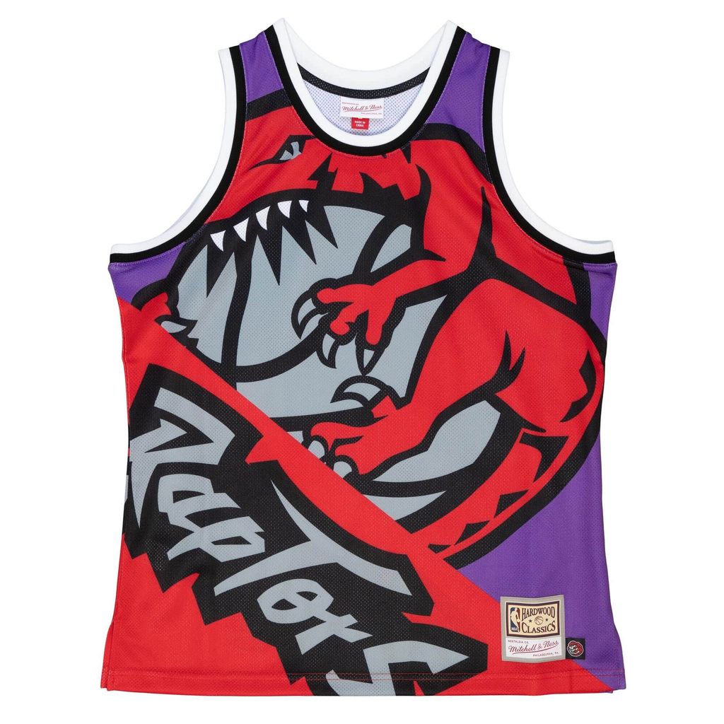 Mitchell & Ness Basketball Shirt TMTK4350-TRAYYPPPPURP in Raptors Purple color size medium