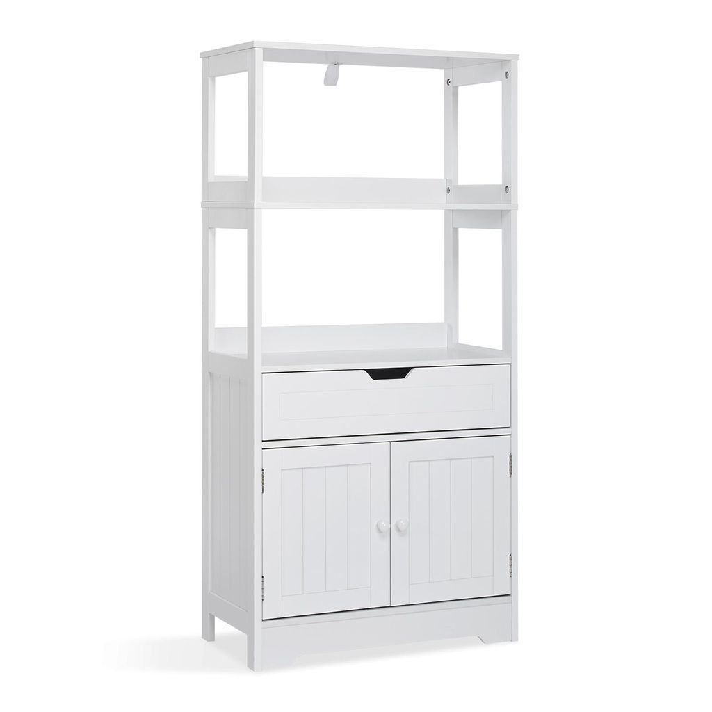 Mondeer Armoire haute de salle de bain avec tiroir 60 x 30 Image du produit 
