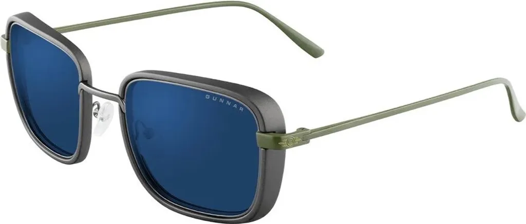 Lunettes Gunnar Fallout Vault 33 Gunmetal-Olive avec filtre BLF 90