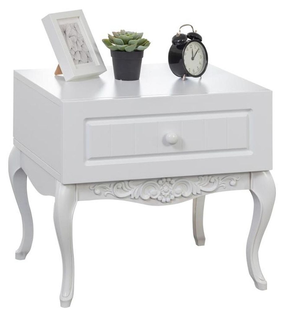 Bett Nachttisch 2 tlg. Schlafzimmer Set Design Möbel Betten Luxus Neu