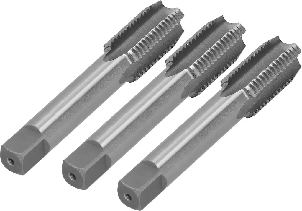 Tarauds Machine M22 Haute Performance en Acier Rapide - Lot de 3 - 3