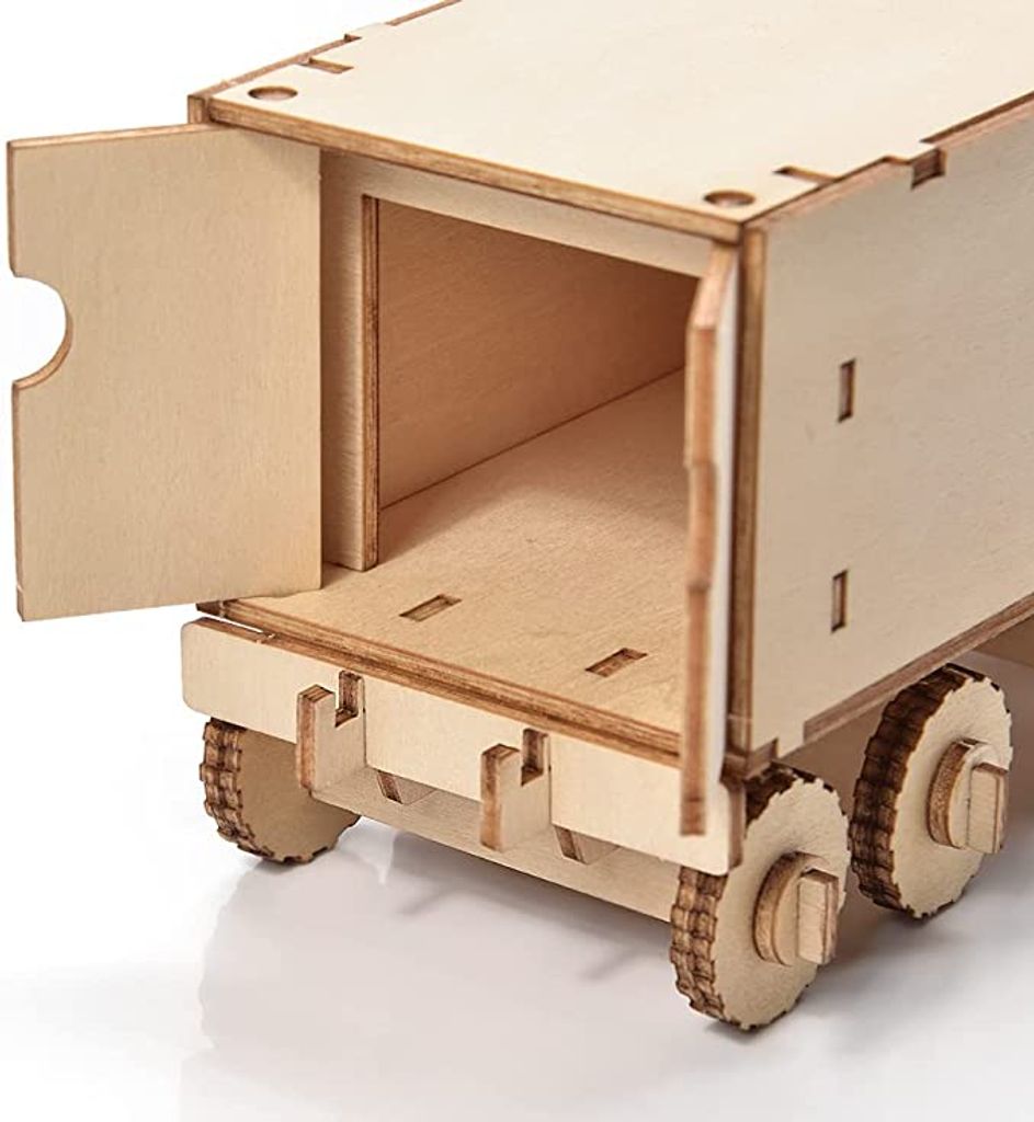 FIXOSHEE Holz Puzzle Auto - DIY Bausatz