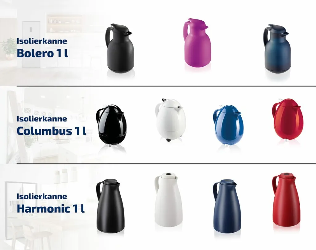 Caraffa Termica 1L Leifheit 28541 Harmonic Nera - Design e Comfort - 9