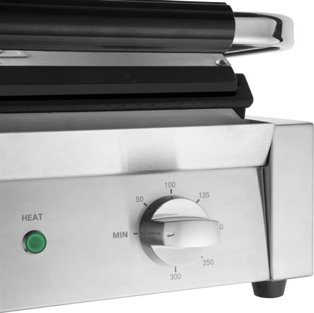 Grill contact Buffalo Bistro pour restauration rapide et vente à emporter