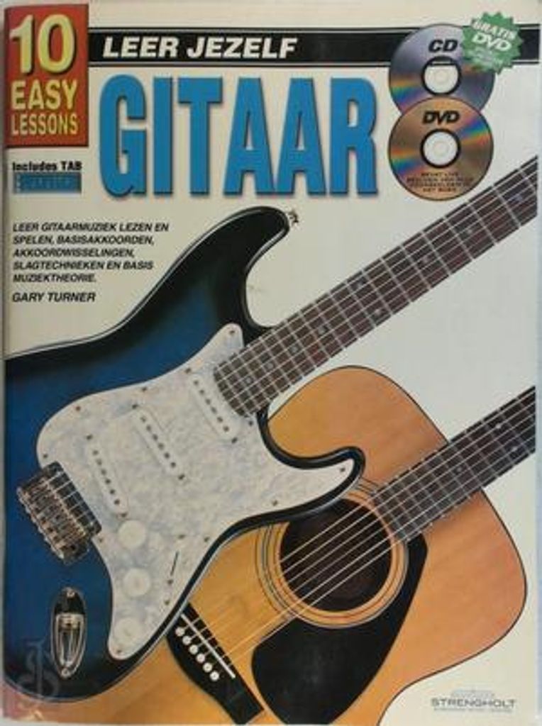 10 easy Lessons (+CD +DVD) :voor gitaar/tabulatuur (nl)