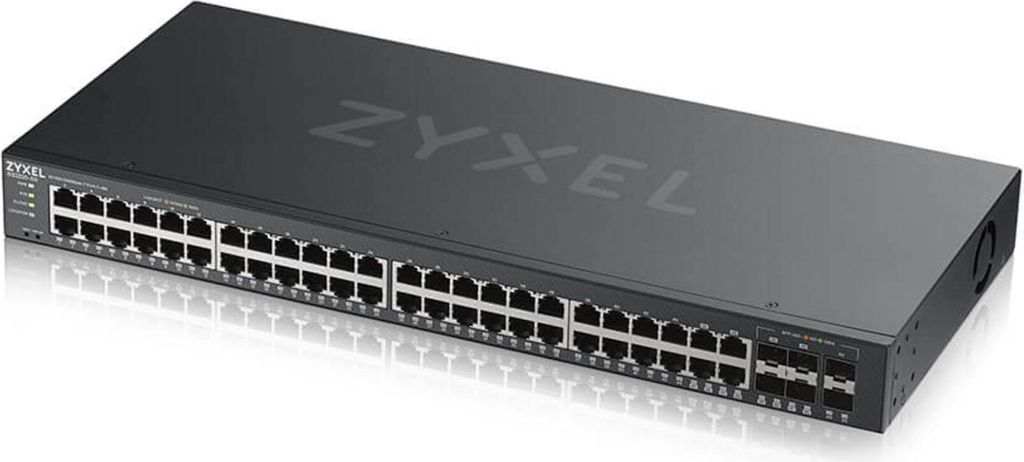 Zyxel GS2220-50-EU0101F Netzwerk-Switch Managed L2 Gigabit Ethernet (10/100/1000) Schwarz