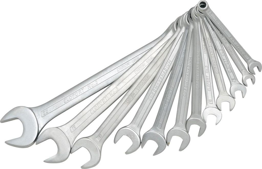 Elora Ringmaulschlüssel-Satz, 12-teilig 6-32 mm, ELOFORT-3S 121M