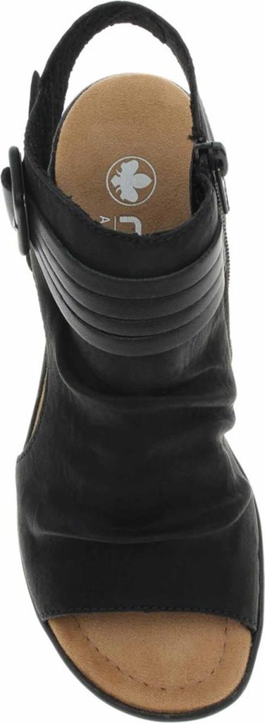 Rieker Damen Keilsandalette schwarz Produktbild 15