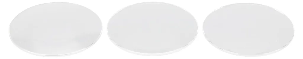 Verre Saphir Bombé Simple pour Montre de 39 à 40 mm - Lot de 3 Pièces