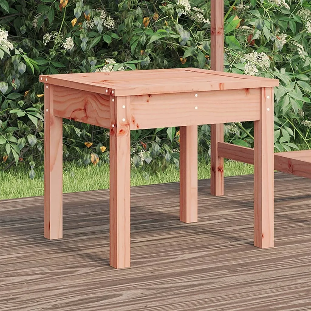 Panca Outdoor Legno Massiccio Douglas 50x44x45 cm | Design Essenziale