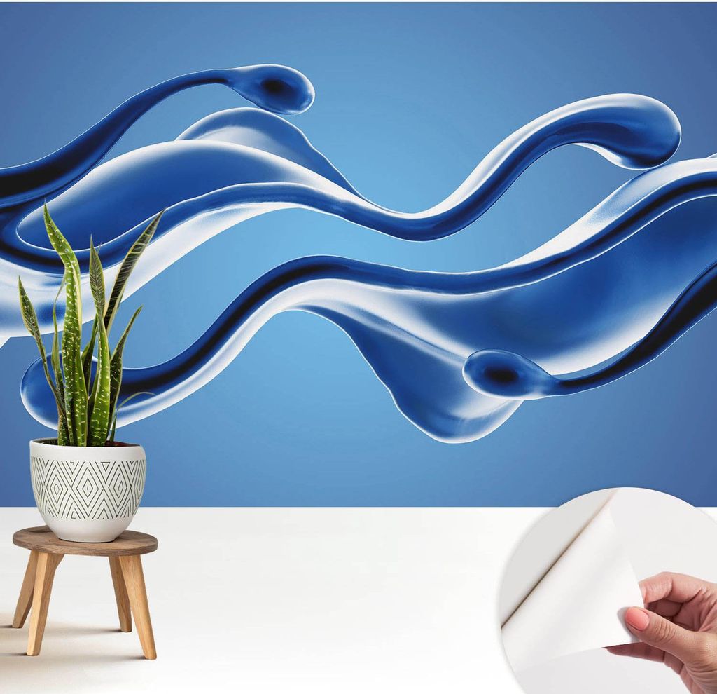 Fototapete selbstklebend - 208x146 cm - Tapete - Wandtapete - Wandbilder - Klebefolie - Dekofolie - Tapete Folie - Wand - Dekoration - Wohnzimmer -...