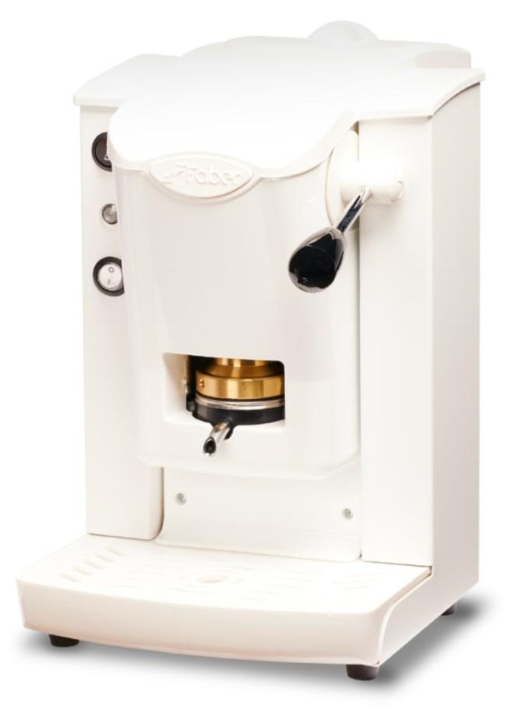 Faber Slotplast Pure White ESE pad espressomachine Productafbeelding 