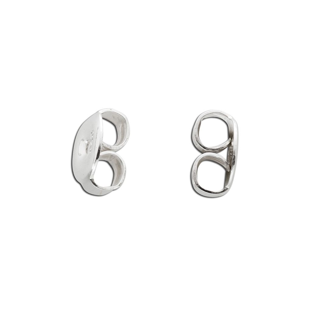 Ohrringe - Ohrmutternpaar Sterling Silber 925 6mm