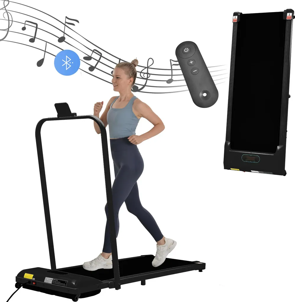 Walking Pad sous bureau et tapis de marche pliable avec télécommande - 9