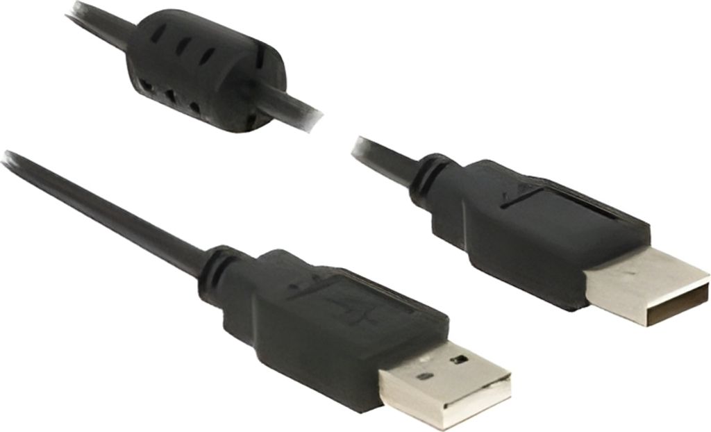 DELOCK USB Kabel A -> A St/St 5.00m schwarz