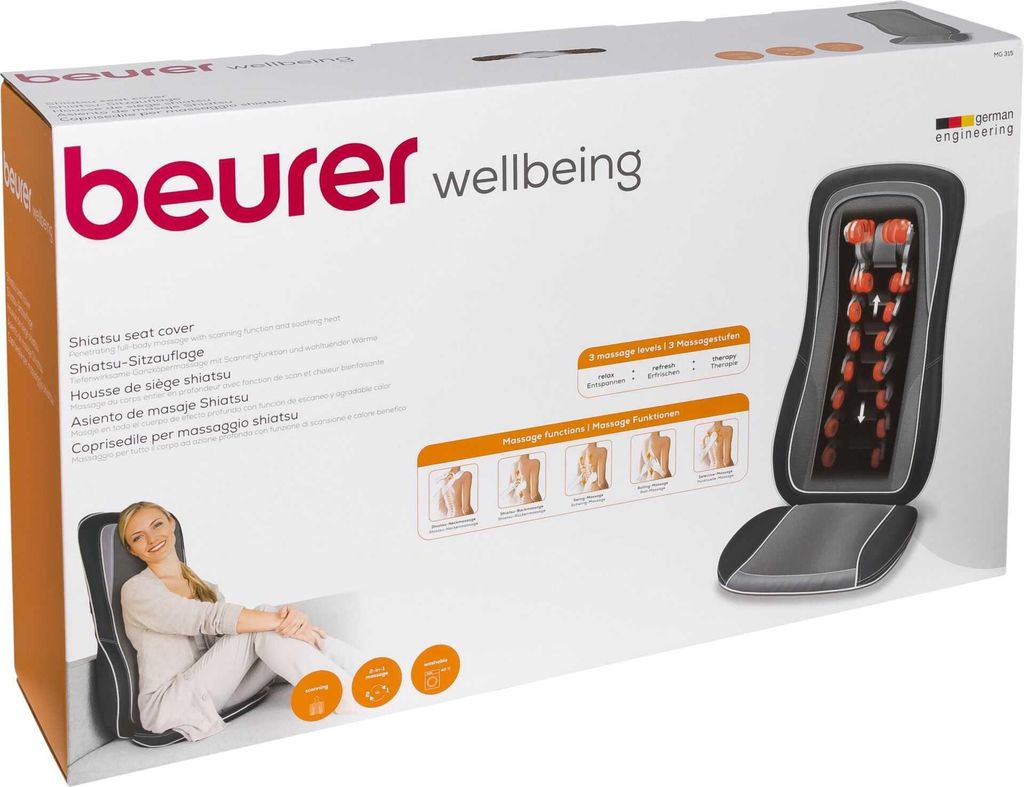 beurer MG 315 Shiatsu Massageauflage
