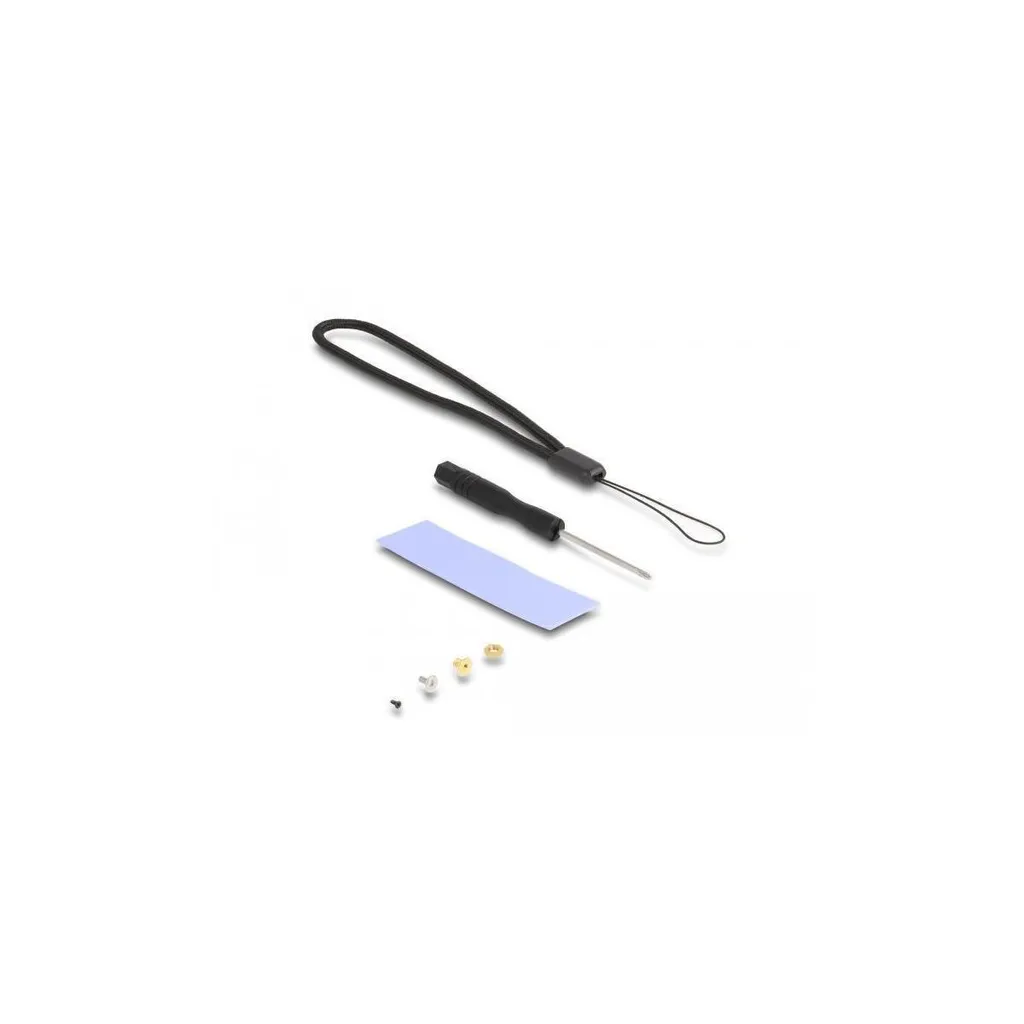 Boîtier SSD M.2 Double Protocole NVMe et SATA Delock avec Câble USB-C Inclus - 8