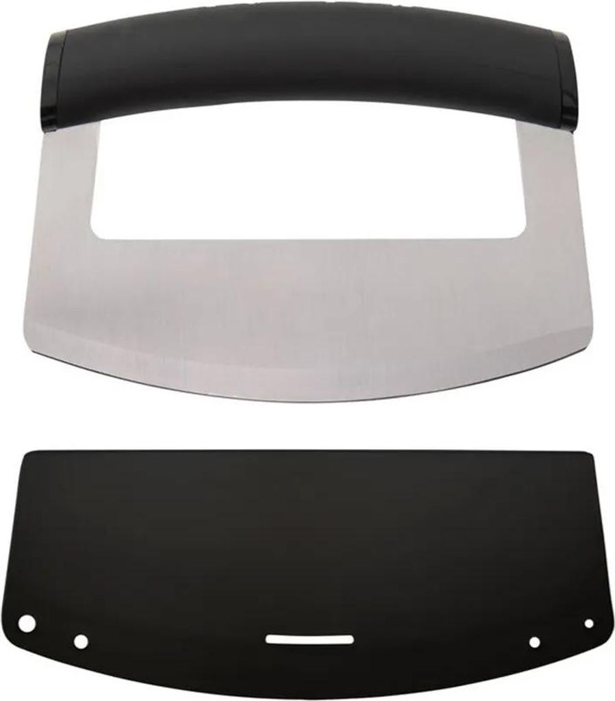 KitchenAid KQG173OHOBE Mezzaluna-Messer Edelstahl Schwarz Produktbild 