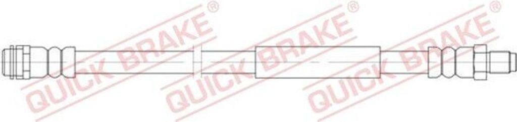 QUICK BRAKE 32.132 Bremsschlauch passend für MERCEDES-BENZ E-Klasse Limousine (W212) E-Klasse T-modell (S212) CLS (C218) CLS Shooting Brake (X218)