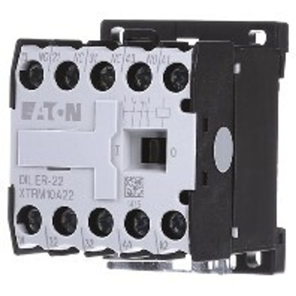 Eaton Hilfsschütz, 220 V 50 Hz, 240 V 60 Hz, S = Schließer: 2 S, Ö = Öffner: 2 Ö, Schraubklemmen, Wechselstrombetätigung 051776