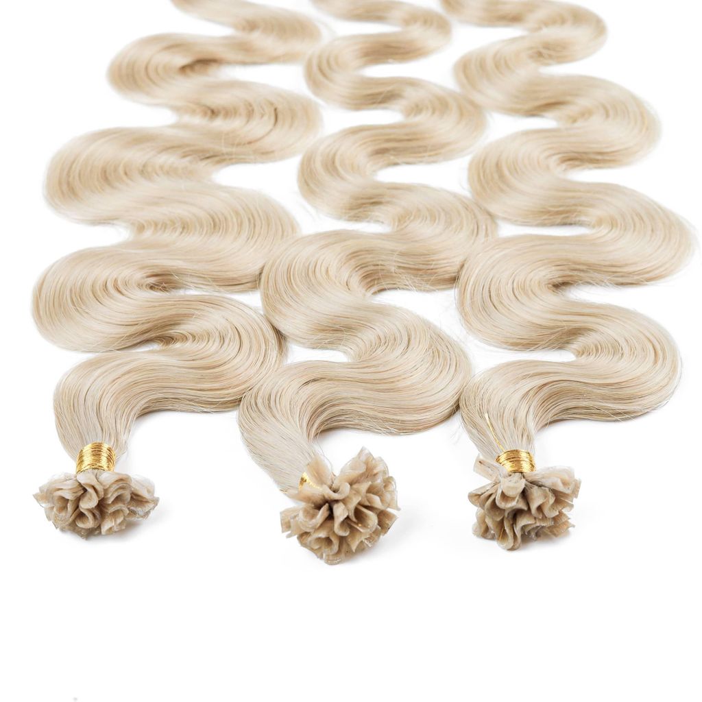 Estensioni con bonding capelli veri #10/1 Biondo chiaro Immagine del prodotto 