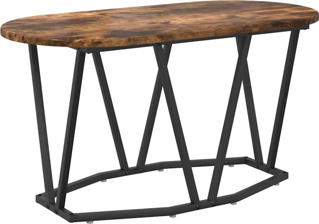 vidaXL Couchtisch Geräucherte Eiche 80 x 40 x 40.5 cm