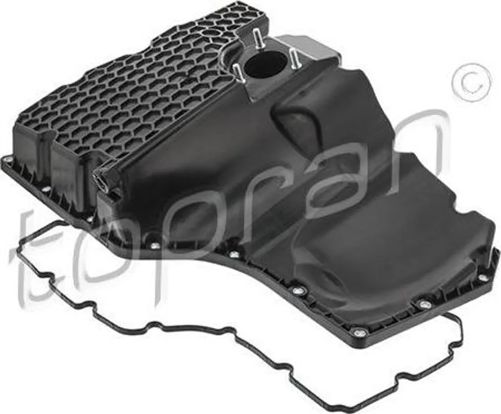 Carter d'huile étanche en aluminium de haute résistance pour VW Touareg