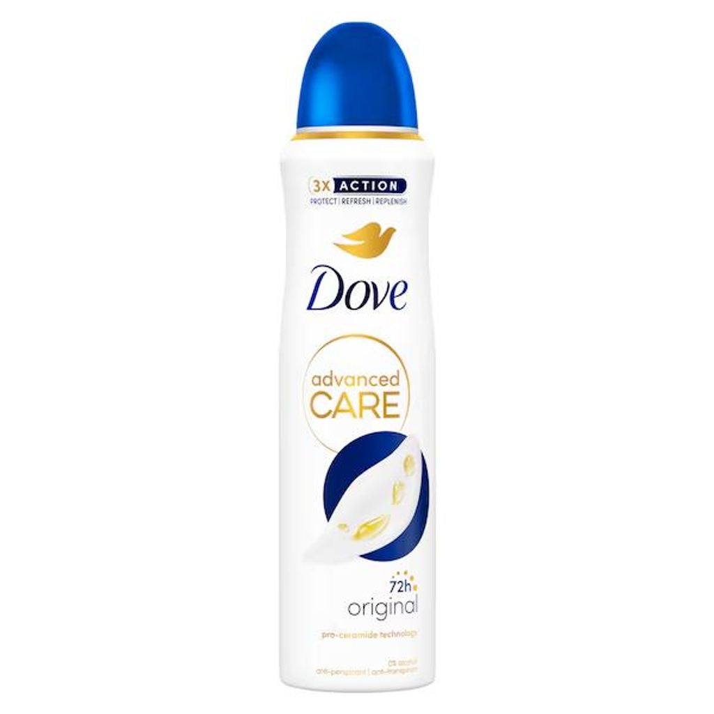 6 x DOVE Deo Spray original, 150 ml