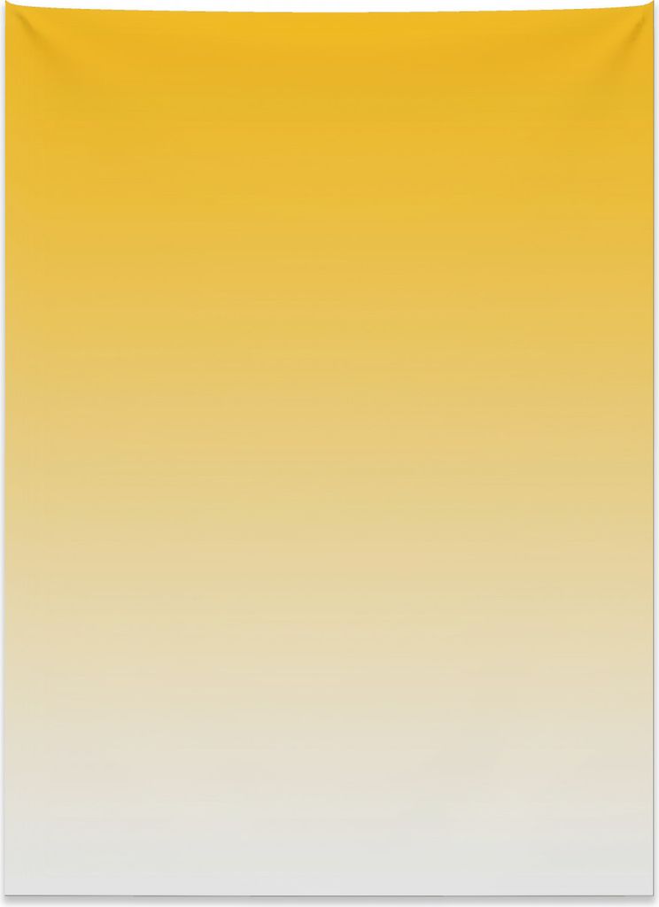 Abakuhaus Ombre Wandteppich, Sommer Strandliebhaber aus Weiches Mikrofaser Stoff Kein Verblassen Klare Farben Waschbar, 110 x 150 cm, Hellgelb