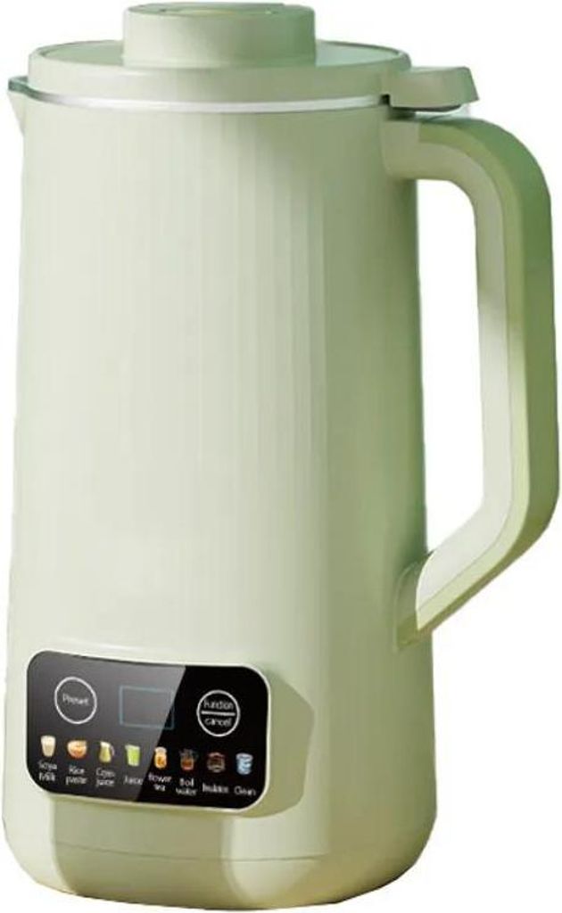 Zimilo Mini Sojadrinkbereiter 600ml, Automatisch Multifunktionaler Mixer, Leise, Edelstahl, 8 Programme, Selbstreinigung, für 1-2 Personen